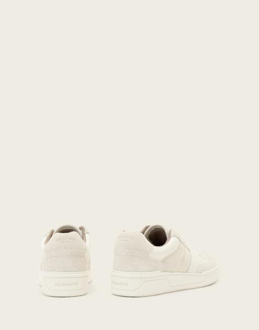 AllSaints - Vix - Baskets en cuir à logo - Blanc, 3 de 4