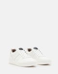 [AllSaints] AllSaints Vix leather sneakers in white 40 Chalk White