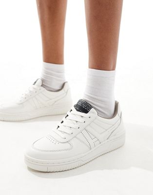 AllSaints Vix leather trainers in white