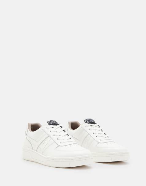 AllSaints - Vix - Sneakers in pelle bianche - view 1