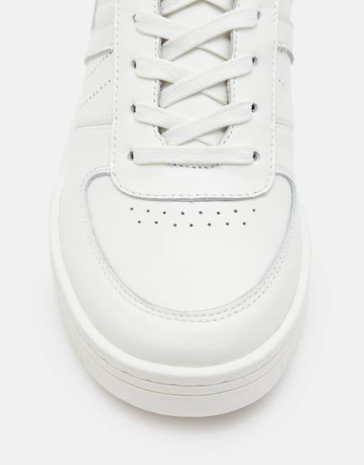 AllSaints - Vix - Sneakers in pelle bianche, 3 di 4