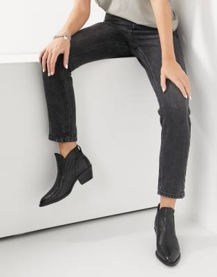 all saints black suede boots