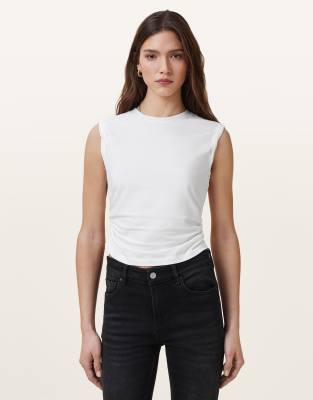 AllSaints - West - Tanktop in Weiß