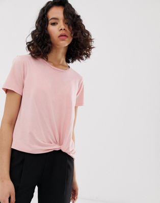 AllSaints – Wilma – T-shirt-Rosa