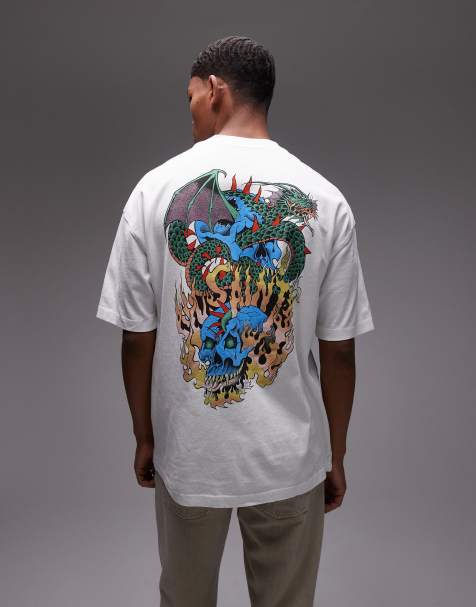 AllSaints Writher T-shirt in chalk white - view 1
