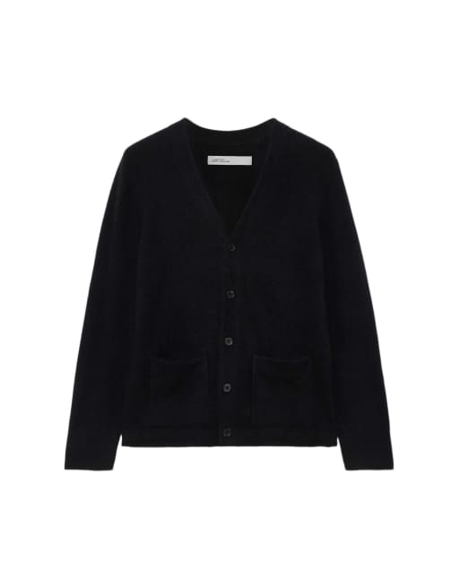 AllSaints Wulf Strickjacke in Schwarz, 5 von 6