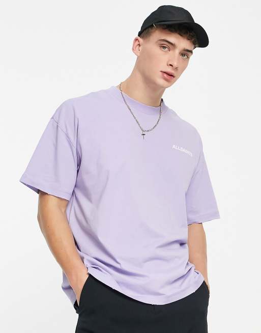 AllSaints x ASOS exclusive oversized crew t-shirt in