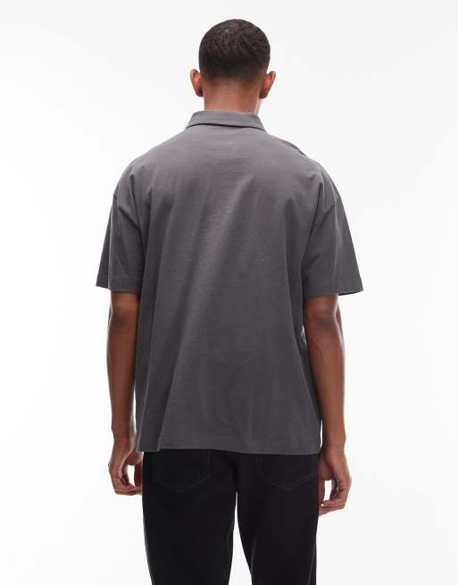 AllSaints - Xander - Polo - Gris, 3 de 5