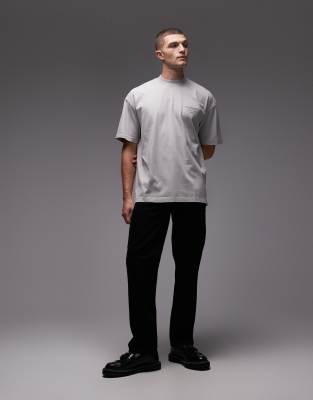 Allsaints Xander T-shirt In Gray