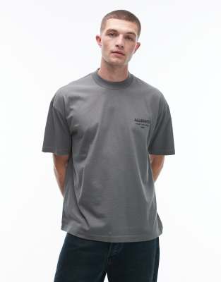 Allsaints Xander T-shirt In Green
