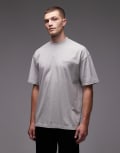 [AllSaints] AllSaints Xander t-shirt in light grey XS GREY