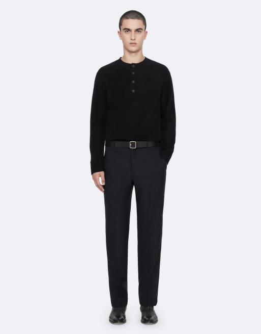 AllSaints York pantalón negro, 6 de 7