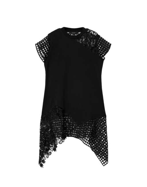 AllSaints – Zala – T-Shirt-Kleid in Schwarz, 2 von 7