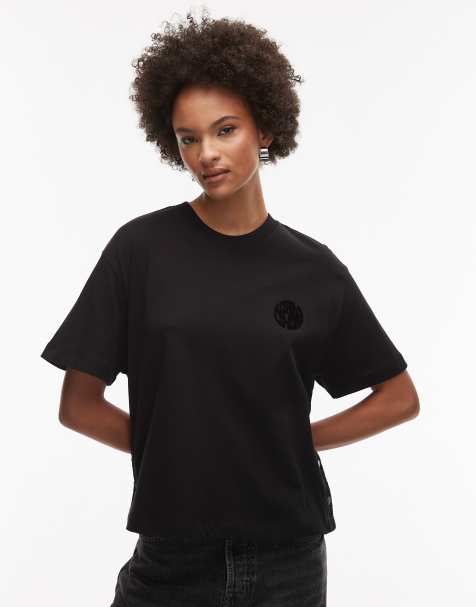 AllSaints - Zanda - T-Shirt nera - view 1
