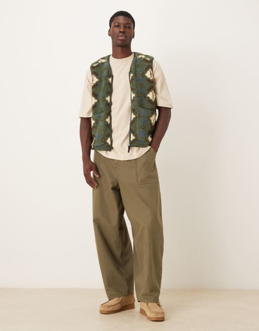 Alma de Ace - Fenta Perla - Veste sans manches en imitation peau de mouton - Vert , 2 de 5