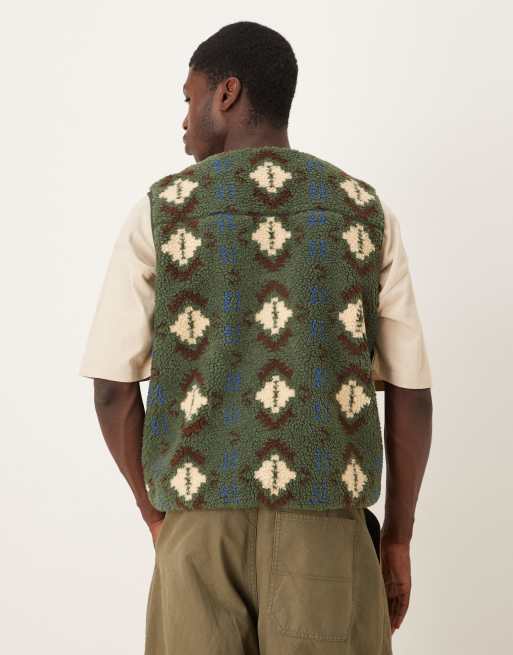 Alma de Ace - Fenta Perla - Veste sans manches en imitation peau de mouton - Vert , 3 de 5