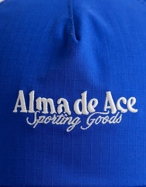Alma de Ace – Niebieska czapka z daszkiem i napisem „Sporting Goods“, 2 z 3