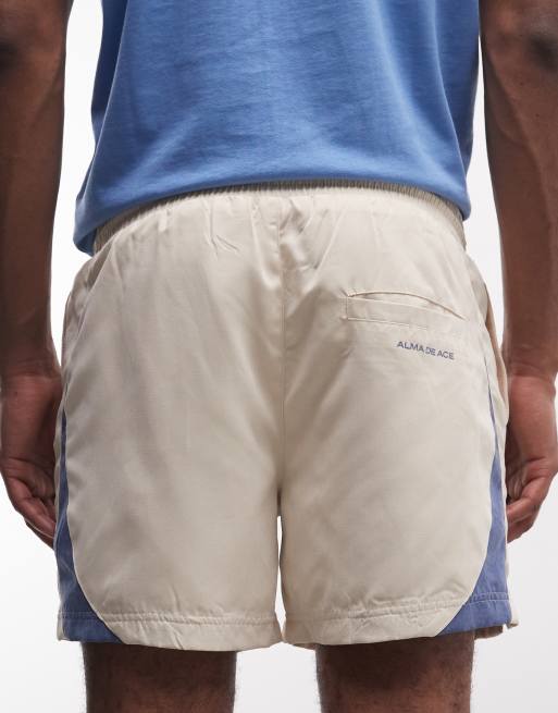 Alma de Ace - Pexa - Short d'ensemble à empiècements - Blanc et bleu, 5 de 5