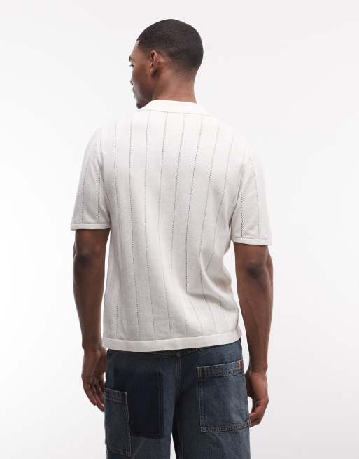Alma de Ace - Tao - Chemise en maille - Blanc cassé, 5 de 5