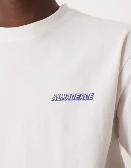 Alma de Ace - Vopu - T-shirt met grafische print in gebroken wit , 5 van 5