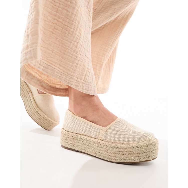 Alpargatas asos mujer top