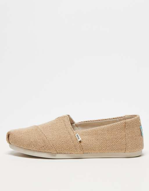 Alpargatas color natural de TOMS
