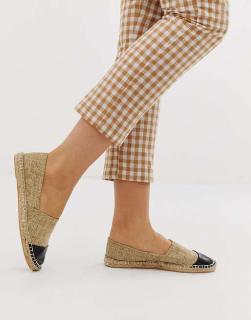 Alpargatas de ancho especial con puntera de London Rebel ASOS