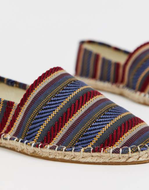 Alpargatas de rayas multicolor de ASOS DESIGN, 3 de 4