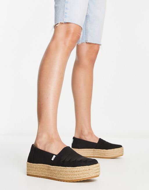 Zapatillas toms best sale planas y blancas