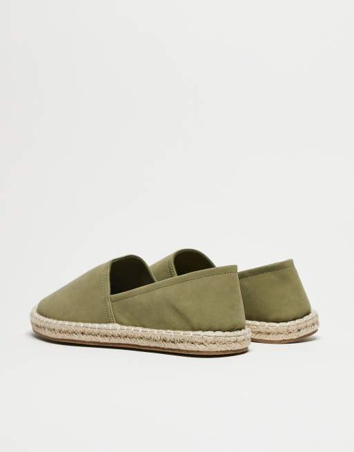 Espadrilles Alpargatas Verde Kaki Alpargatas Verde Caqui De ASOS