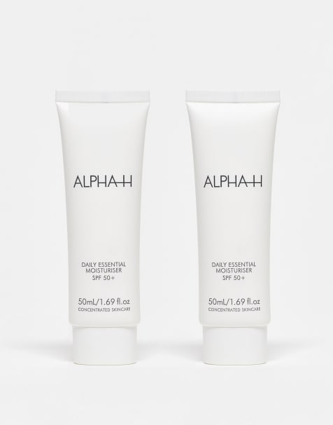 Alpha-H ASOS Exclusive Daily Essential Moisturiser SPF50+ 50ml Duo - 21% Saving - view 1