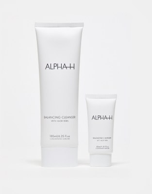 Alpha-H - Balancing Cleanser Home & Away Duo - Gesichtsreiniger-Set, 18% Ersparnis-Keine Farbe