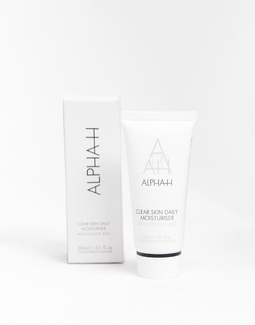 ALPHA-H Clear Skin Daily Moisturiser with Hyaluronic Acid 30ml-No Colour