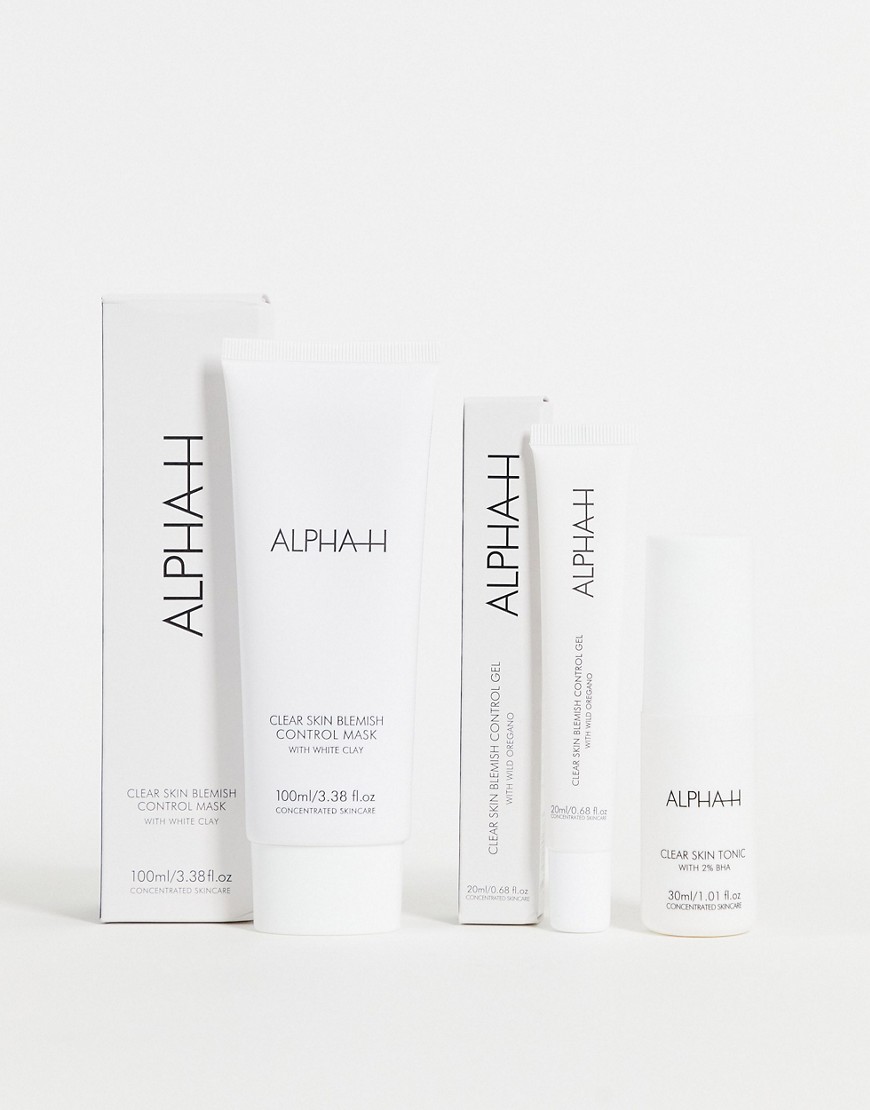 ALPHA-H Clear Skin Emergency Kit (save 30%)-No colour