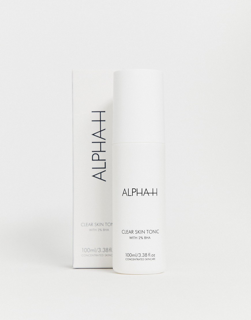 ALPHA-H – Clear Skin – Hudtonic med 2 % salisylsyra, 100 ml-Ingen färg