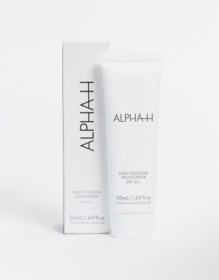 ALPHA-H - Daily Essential - Feuchtigkeitspflege mit LSF 50+ und Vitamin E, 50 ml-Transparent