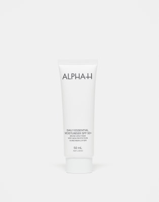 Alpha-h Daily Essential Moisturiser Spf 50+ 50ml-no Colour In Transparent