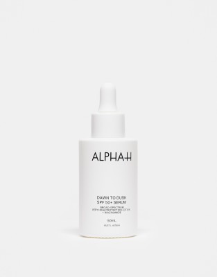 Alpha-H Dawn to Dusk SPF50+ Serum 50ml-No colour