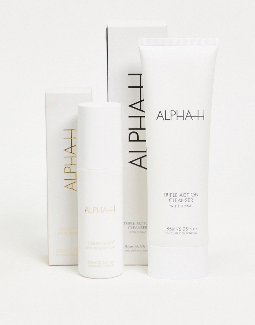ALPHA-H EXCLUSIVE The Perfect Renewal Duo - VALUE £58.50 SAVE 39%-No Colour