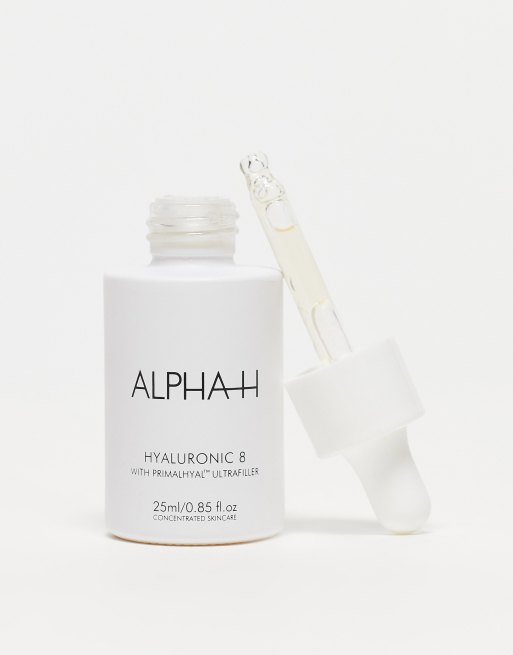 ALPHA-H  –  Hyaluronic 8 Super – Serum med fyllningsmedlet PrimalHyal Ultrafiller, 25 ml, 4 av 4