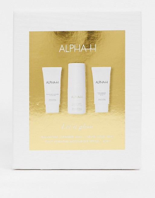 ALPHA-H Let It Glow Liquid Gold Gift Set SAVE 25%