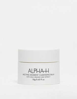 Alpha-H Melting Moment Cleansing Balm with Wild Orange Leaf Extract 18g-No colour