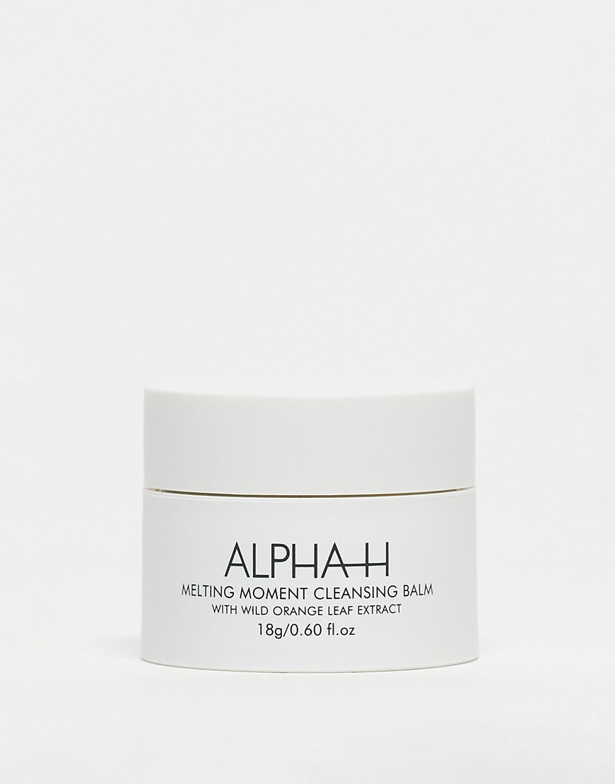 Alpha-H Melting Moment Cleansing Balm with Wild Orange Leaf Extract 18g-No colour