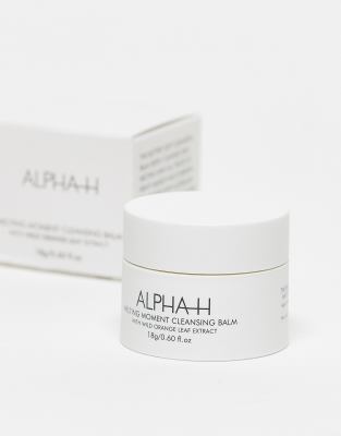 Alpha-h Melting Moment Cleansing Balm With Wild Orange Leaf Extract 18g-no Color
