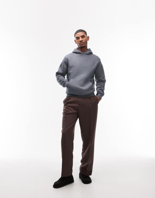 Alpha Industries – Blå huvtröja med logga, 2 av 5