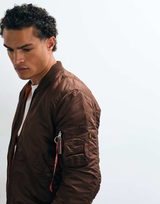 Alpha Industries bomber en marron, 5 de 5