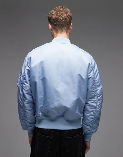 Alpha Industries - Bomberjack in lichtblauw , 3 van 5