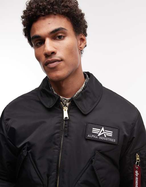Alpha Industries – Bomberjacke in Schwarz, 3 von 5