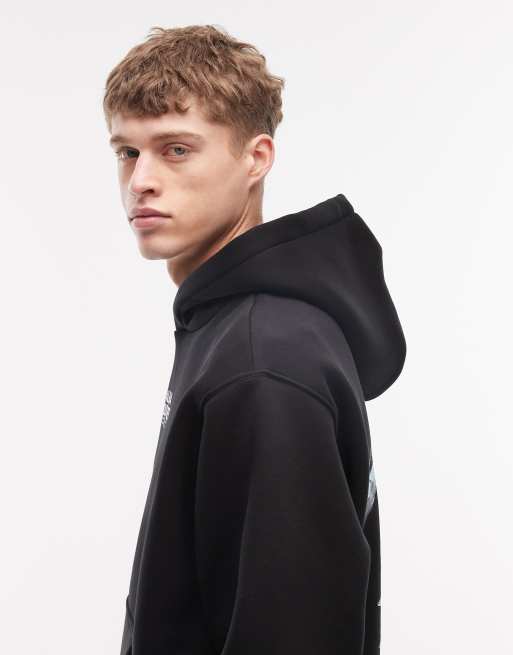Alpha Industries – Czarna bluza z kapturem i nadrukiem skorpiona na plecach, 4 z 5