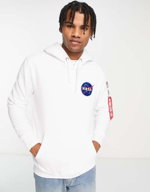 Felpa store nasa bianca